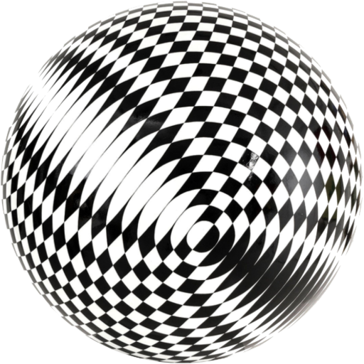 Black and white sphere by Vassiliki — play with it